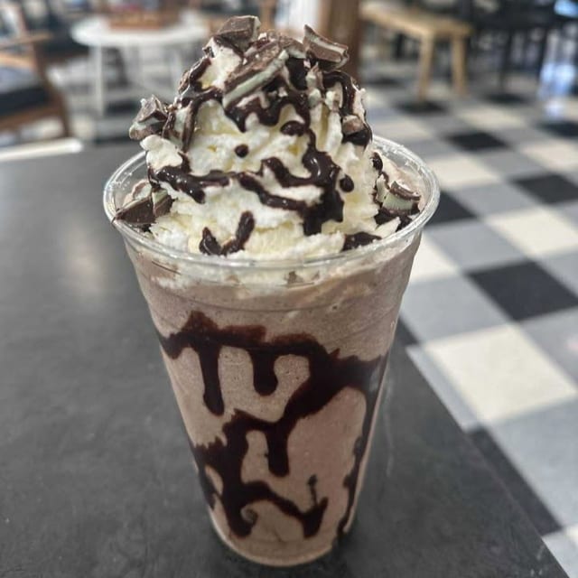 Peppermint Patty Latte.