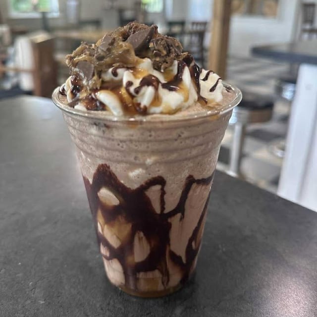 Caramel Turtle Latte.