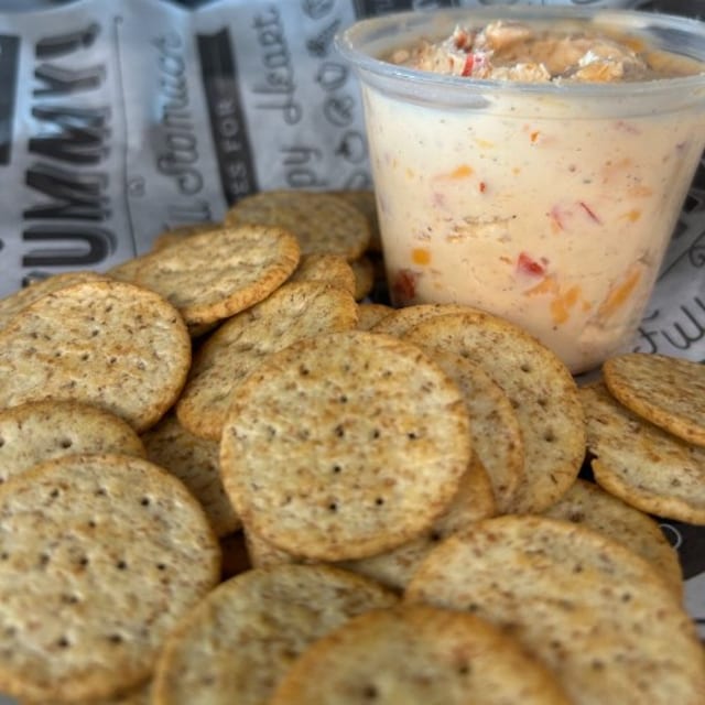 Koch's Pimento Cheese & Crackers.