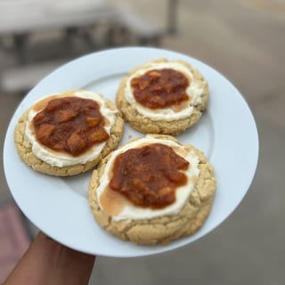 Peach Cobbler Cookie