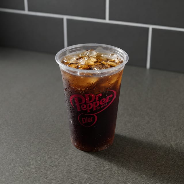 Diet Dr Pepper.