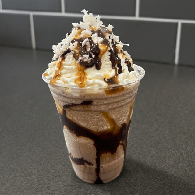 Samoa Cookie Latte.
